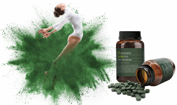 Spirulina SPIRUVIVA (100% Spirulina) 90 cmp.-0