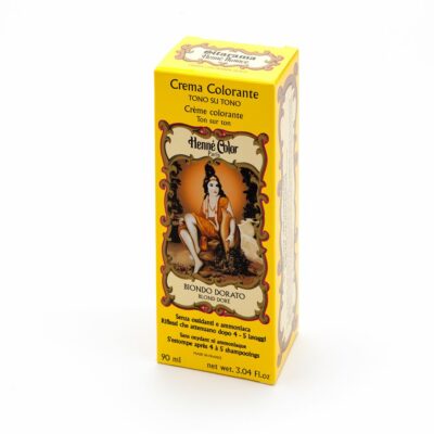 Crema colorante BIONDO DORATO (Blond Dore') Flacone da 90 ml-0