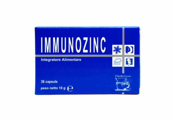 IMMUNOZINC 30 CPS DA 400 MG-0