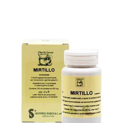 MIRTILLO BACC.COMPR.100X400 MG-0